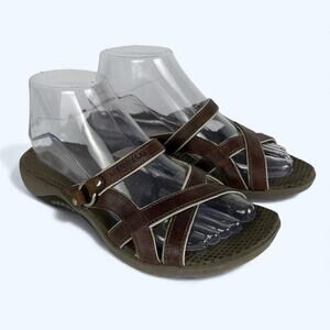 Merrell Jasmine Coffee Bean Brown J35692 Women's Sandals Slides Size 7M